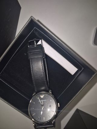 Reloj Emporio Armani - Negro y Plata