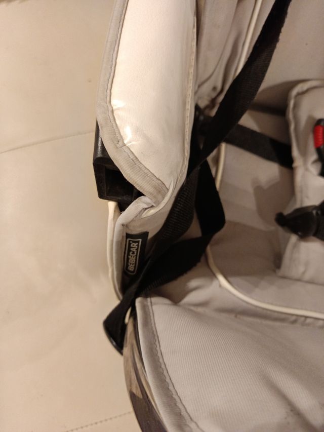 Asiento Bebecar Gris-Blanco