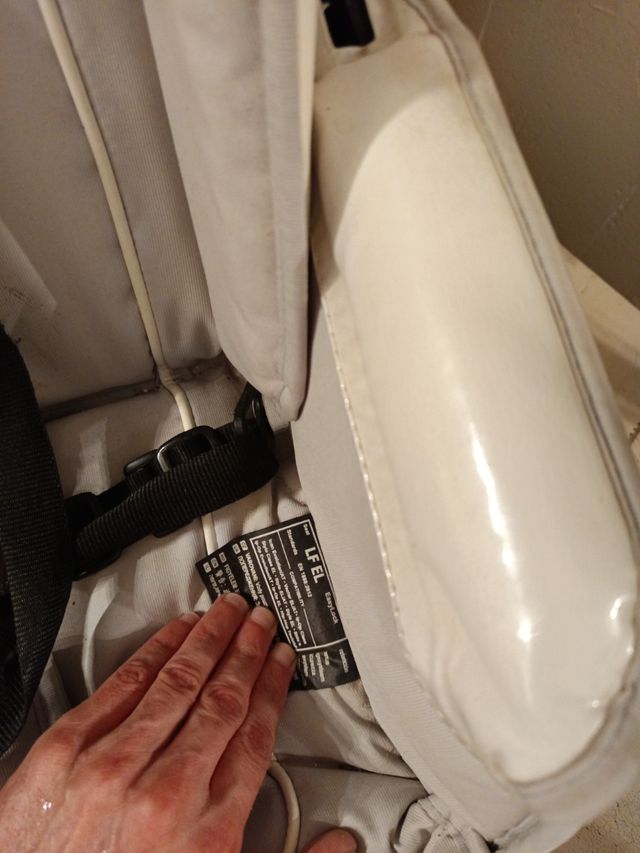 Asiento Bebecar Gris-Blanco