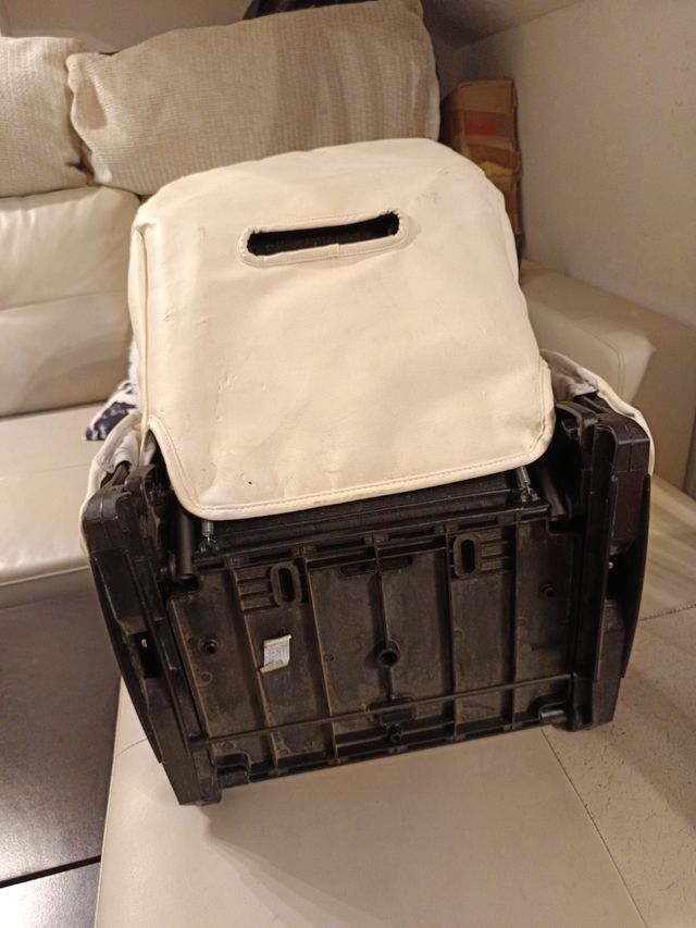 Asiento Bebecar Gris-Blanco