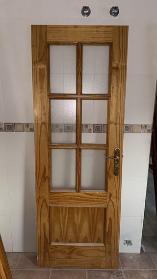 Puertas interior madera