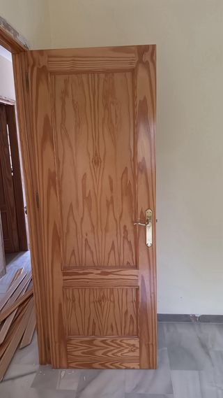 Puertas interior madera