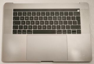 PALMREST TECLADO MACBOOK PRO A1990 GRIS #R59