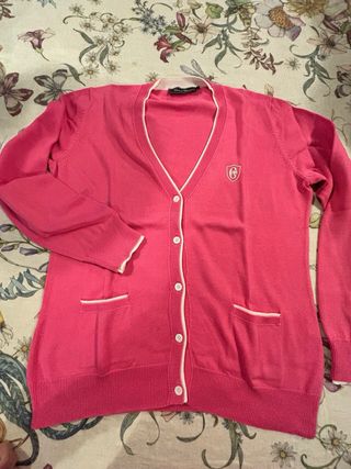 Cardigan Conte of Florence rosa tg L