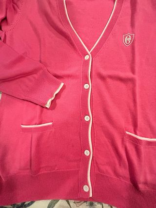 Cardigan Conte of Florence rosa tg L
