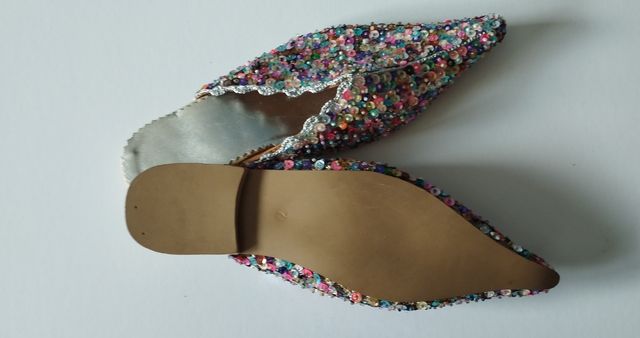 Babuchas multicolor brillantes