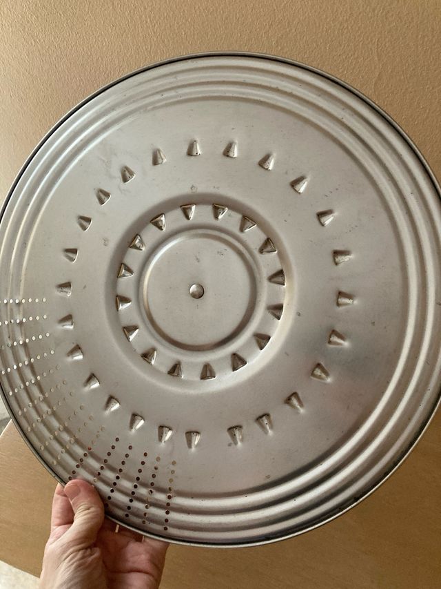 Tapa anti-salpicadura acero inoxidable