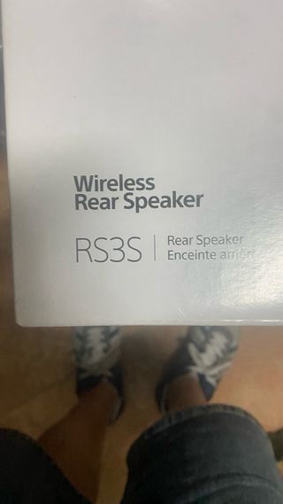 Altavoces Sony RS3S inalámbricos
