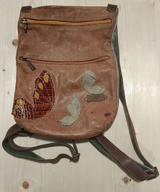 Mochila Pisaverde marrón