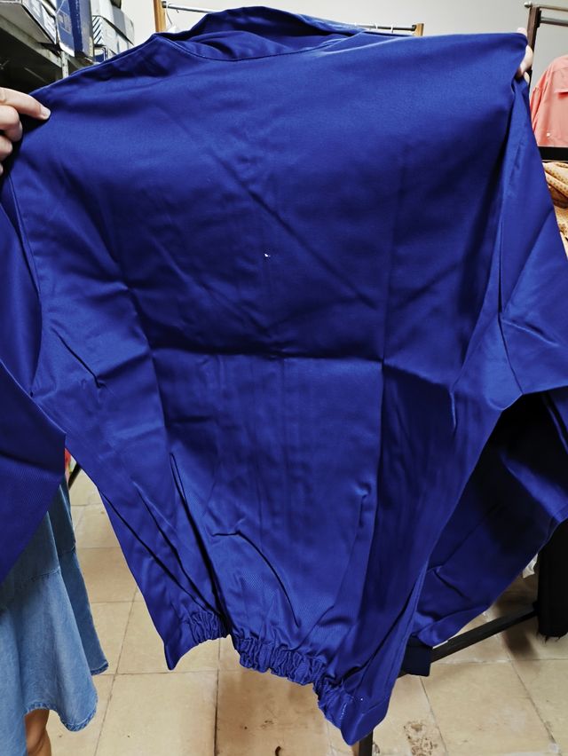 Chaqueta San Miguel azul trabajo