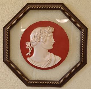 2 Quadri in rilievo classici esagonali