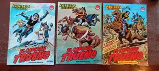 LOTE CAPITAN TRUENO 3 COLECCIONES. 16 TEBEOS.