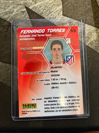 Cromo Fernando Torres - At. Madrid 2005-2006 