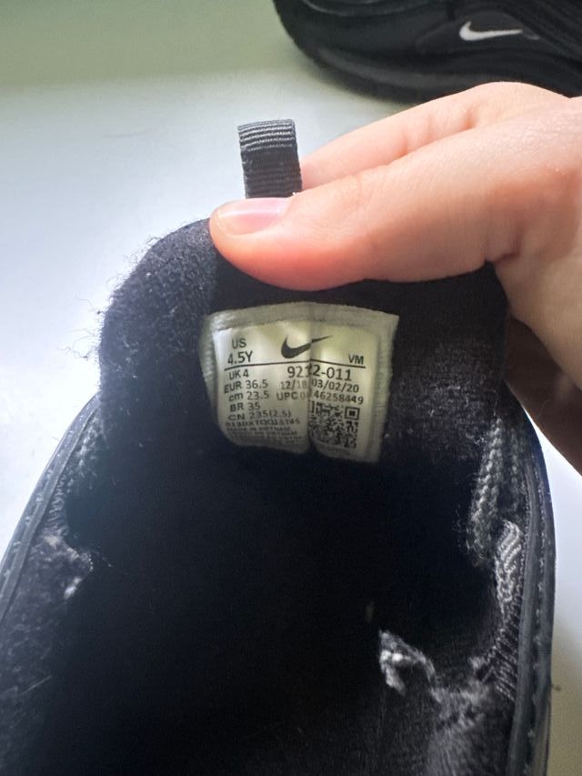 Nike Air Max 97 negras