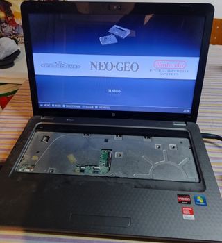 Portátil HP i3 con Batocera