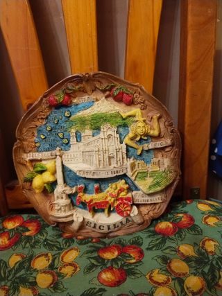Placa Sicilia vintage