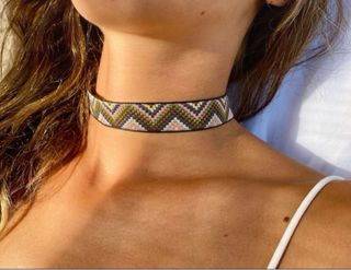 Gargantilla Choker multicolor