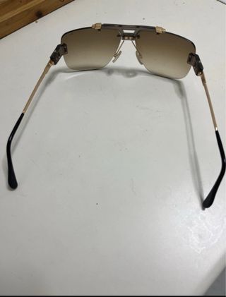 Cazal gafas de sol doradas