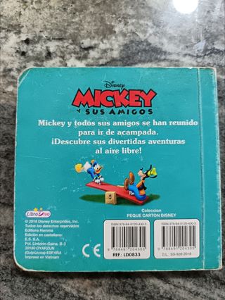 PEQUE CARTÓN DISNEY - Mickey (Spanish Edition)