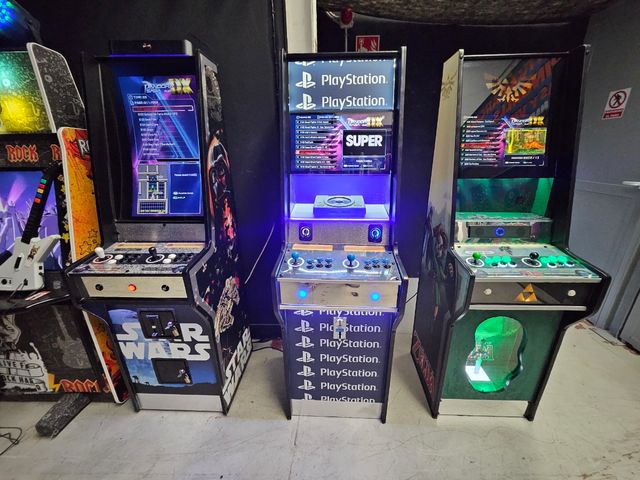 Máquinas recreativas alquiler