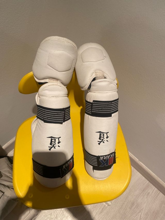 Espinilleras Karate IKARA talla s