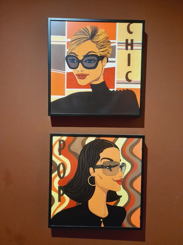 2 Cuadros Decorativos - Estilo Retro