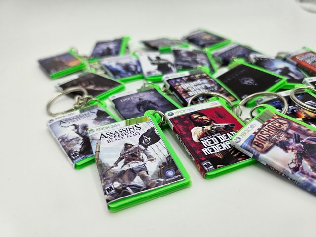 Llaveros Retro Gaming