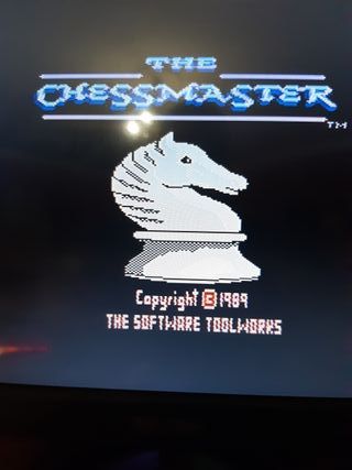 NES Chessmaster - Juego Nintendo