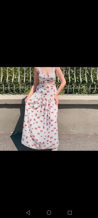 Completo estivo ciliegie