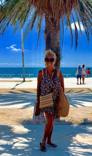 Vestido boho chic multicolor