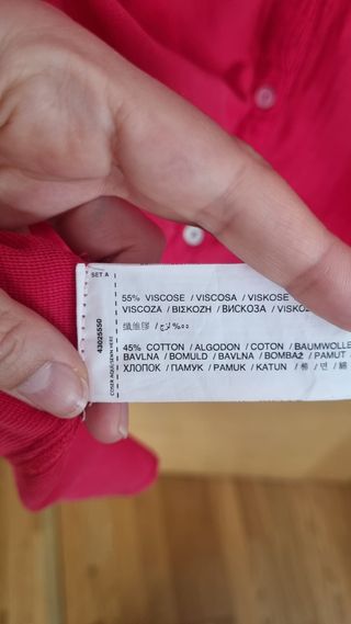 Vestido rojo Mango - Talla M