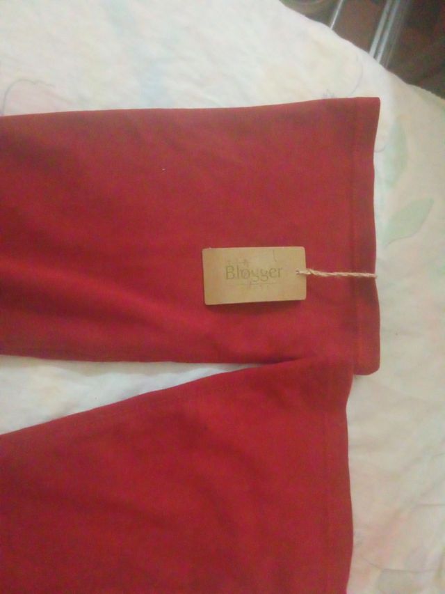 Botas altas rojas mujer