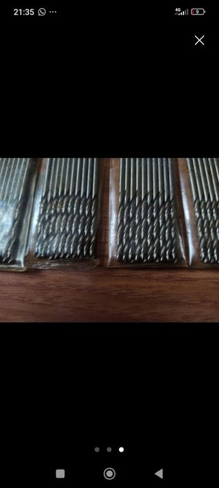 10 Brocas madera 2,5mm Izar