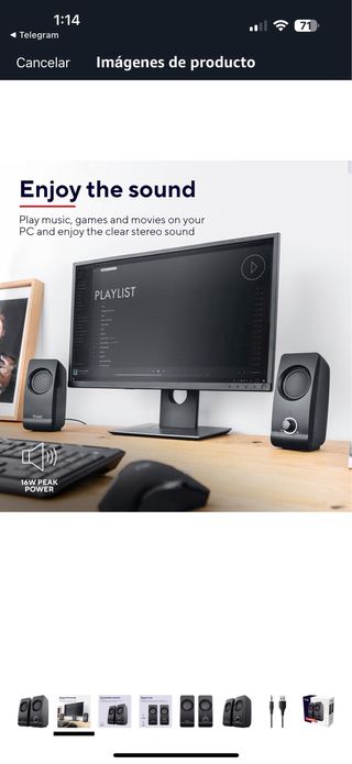 Altavoces Trust Remo 2.0 - negros