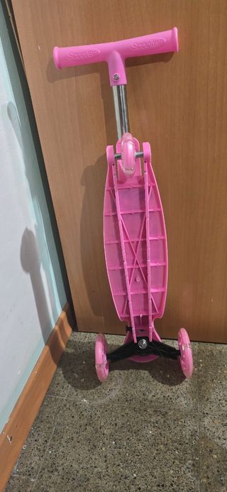Patinete infantil rosa princesas Disney
