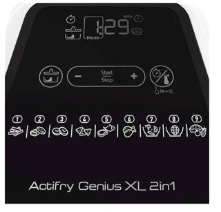 Freidora de aire Tefal Actifry Genius XL
2 en 1