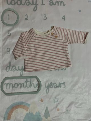 Sudadera rayas bebé