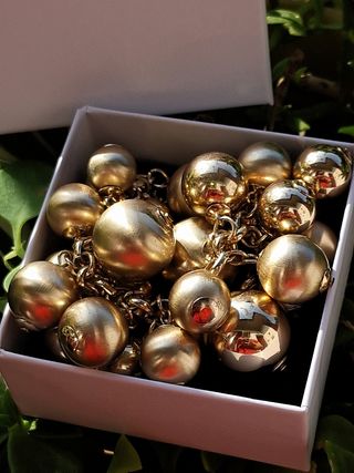 Bracciale sfere oro - Gioiello elegante