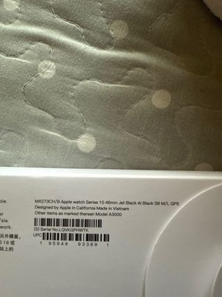 Apple Watch - Reloj Inteligente serie 10 ,46 mm