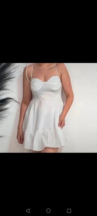 Vestito bianco estivo