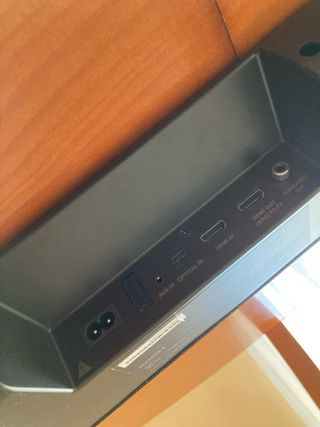Barra de sonido Denon negra