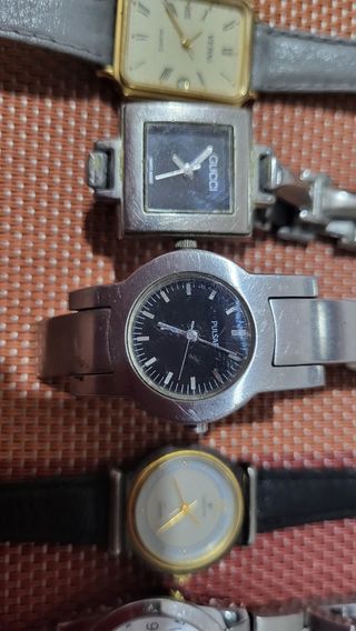 Lote 5 relojes vintage