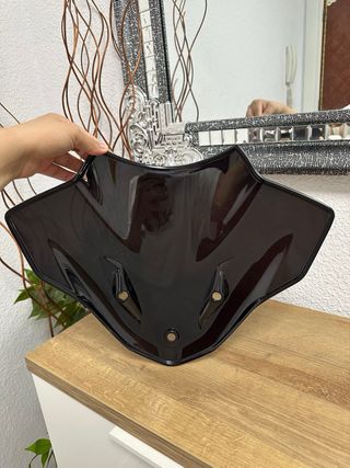 Parabrisas moto negro
