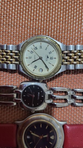 4 relojes vintage