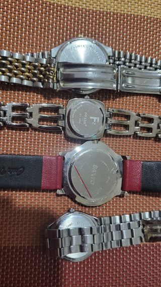 4 relojes vintage