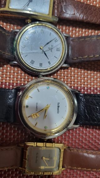 Lote 5 relojes vintage