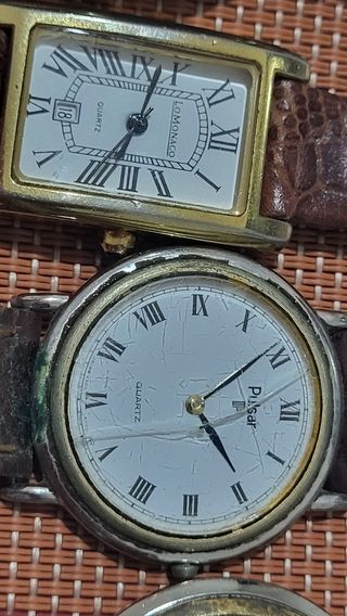 Lote 5 relojes vintage