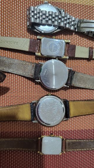 Lote 5 relojes vintage