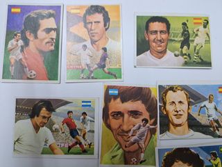 Cromos Fútbol 70s: ¡6 cromos!