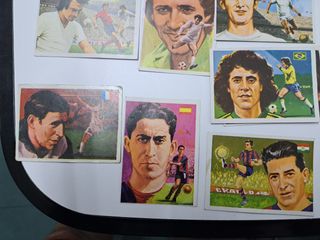 Cromos Fútbol 70s: ¡6 cromos!